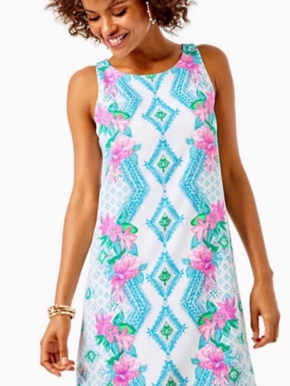 Lilly Pulitzer Jackie Shift Dress in "Girl's Best Friend."